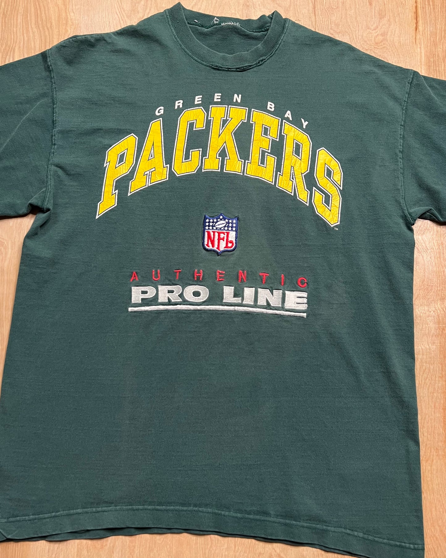 Vintage Green Bay Packers Authentic Pro Line T-Shirt