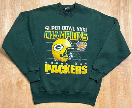 1997 Green Bay Packers Super Bowl Champions Crewneck