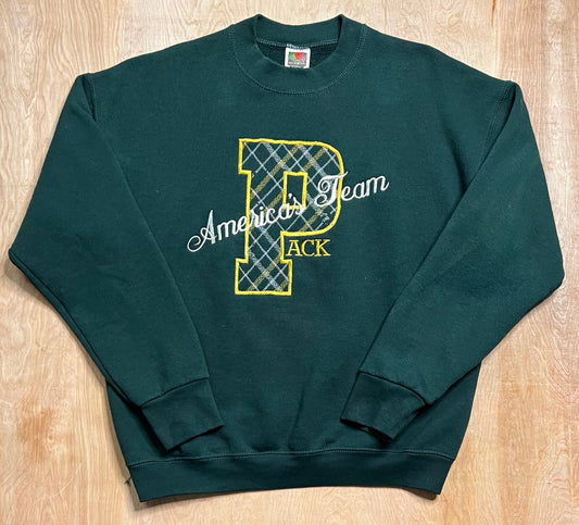 Vintage Green Bay Packers "Americas Team" Crewneck