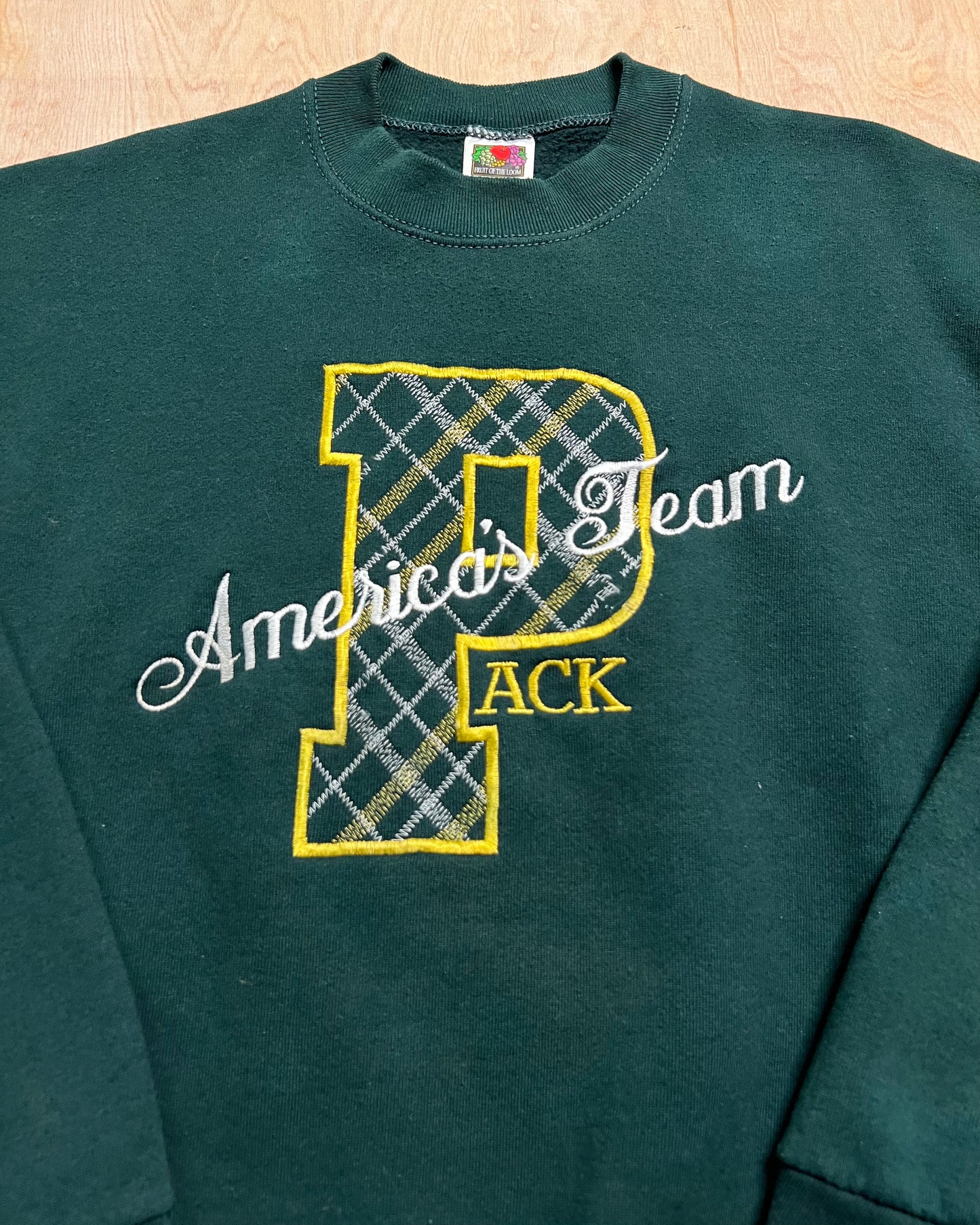 Vintage Green Bay Packers "Americas Team" Crewneck