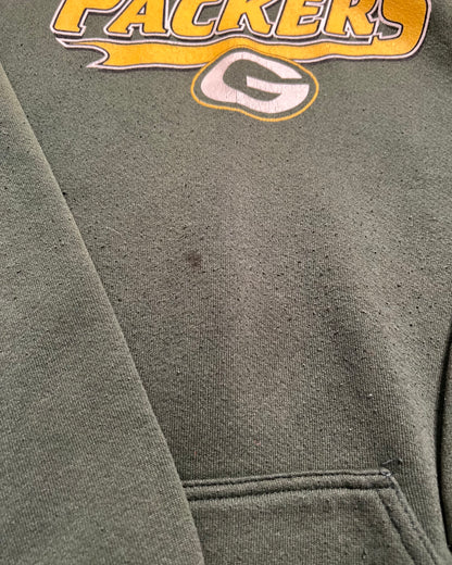 Vintage Green Bay Packers Logo 7 Hoodie