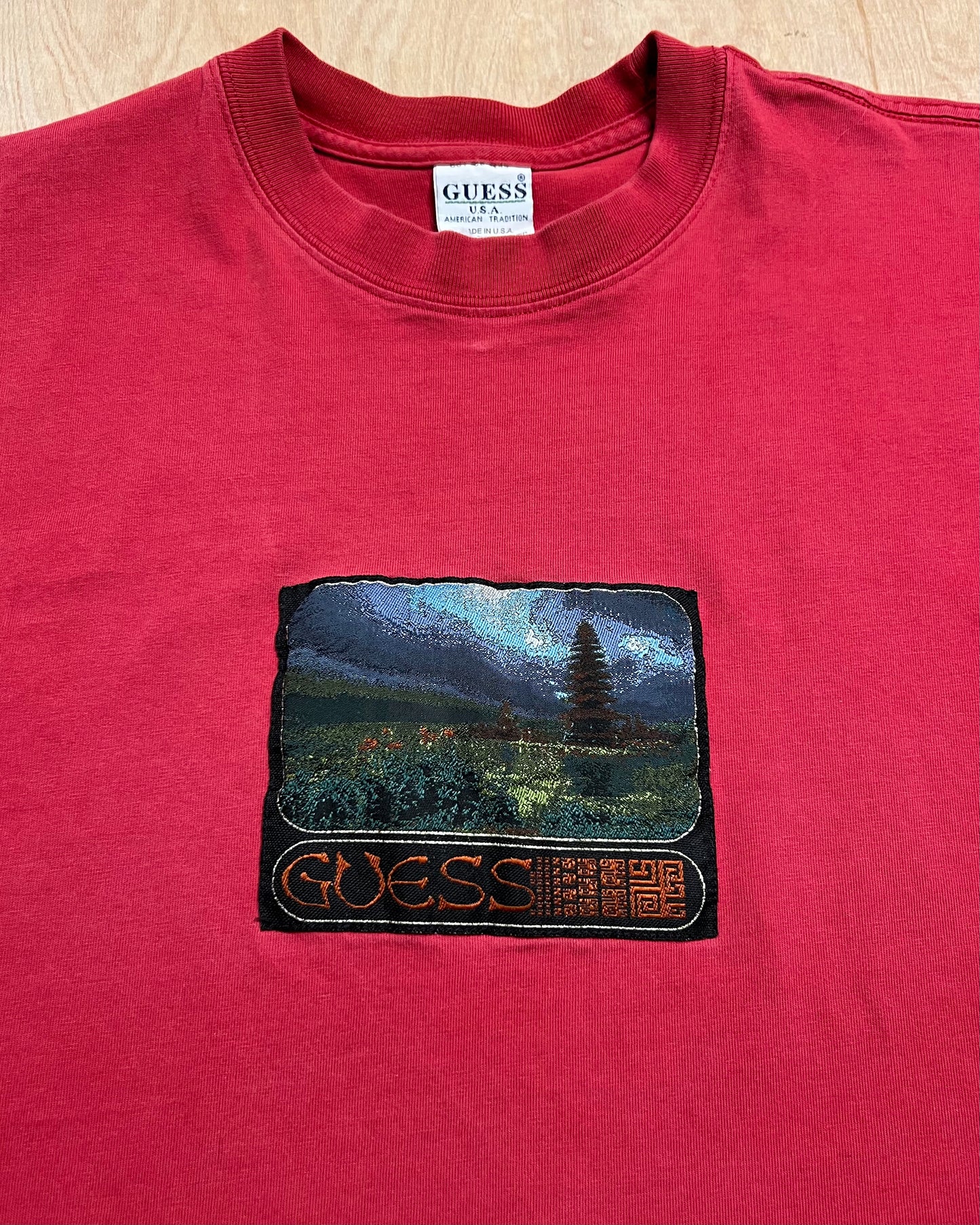 Vintage Guess USA Patch T-Shirt