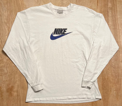 Y2K White Nike Long Sleeve