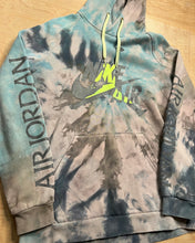 Load image into Gallery viewer, Custom Tie Dye Air Jordan Hoodie
