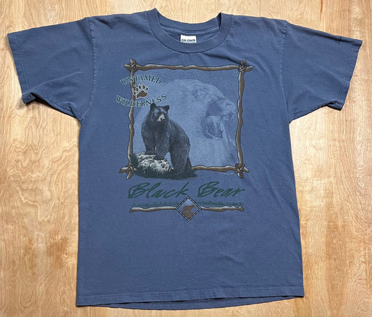 Vintage Untamed Wilderness: Black Bear T-Shirt