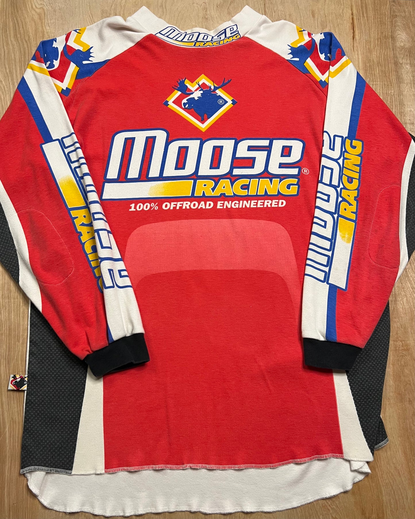 Vintage Moose Racing Long Sleeve Mock Neck