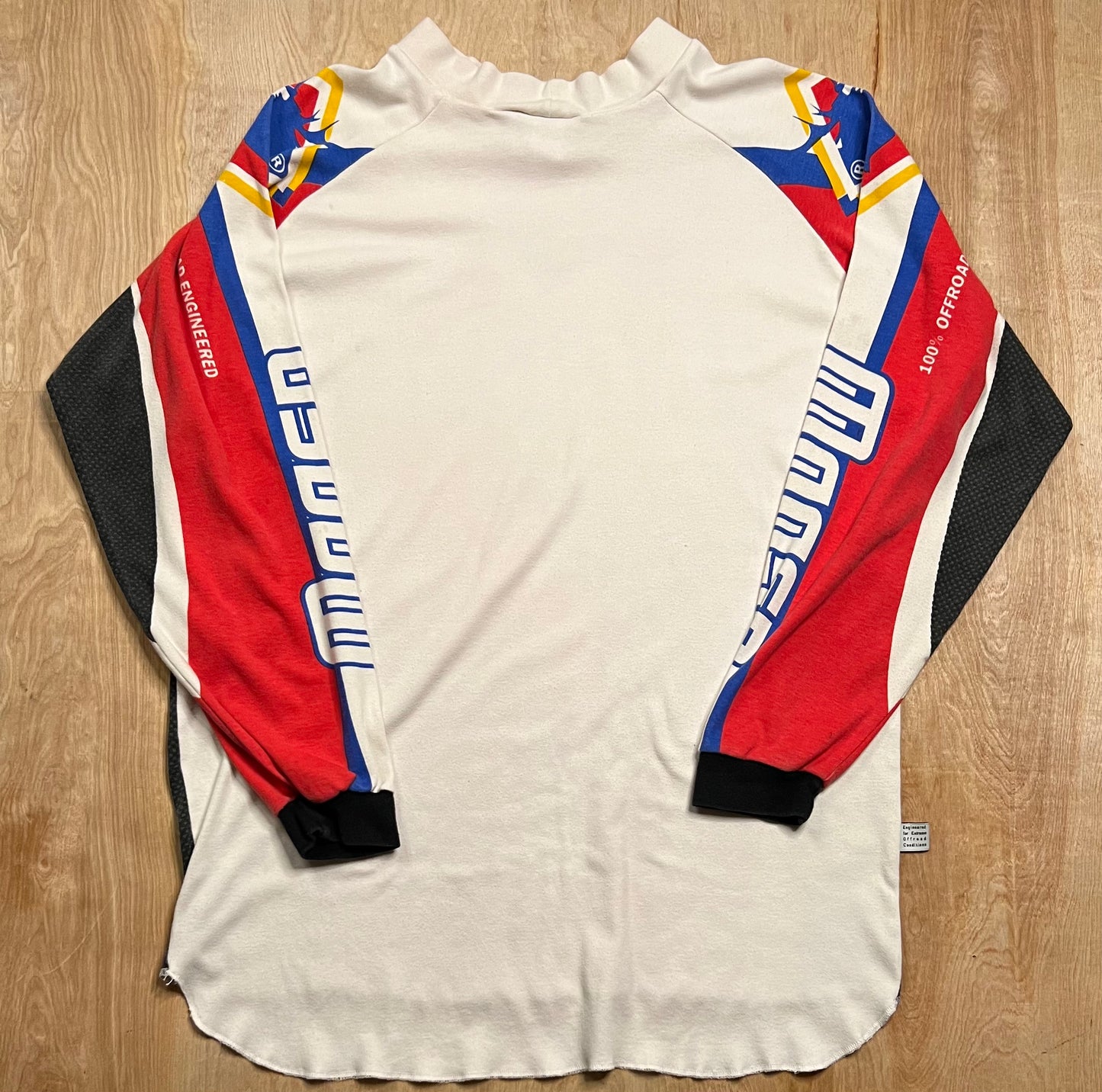 Vintage Moose Racing Long Sleeve Mock Neck