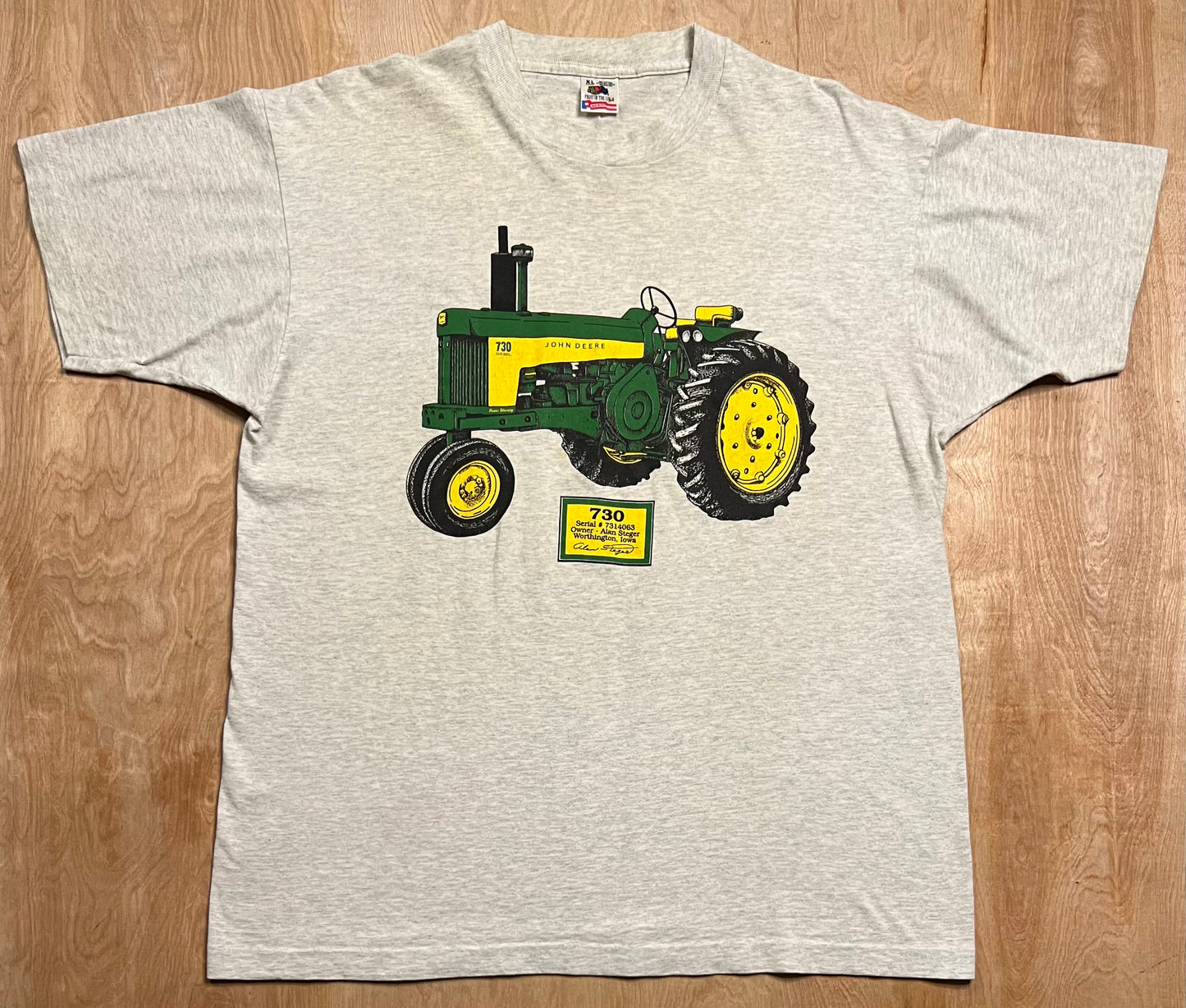 Vintage John Deere 730 Single Stitch T-Shirt