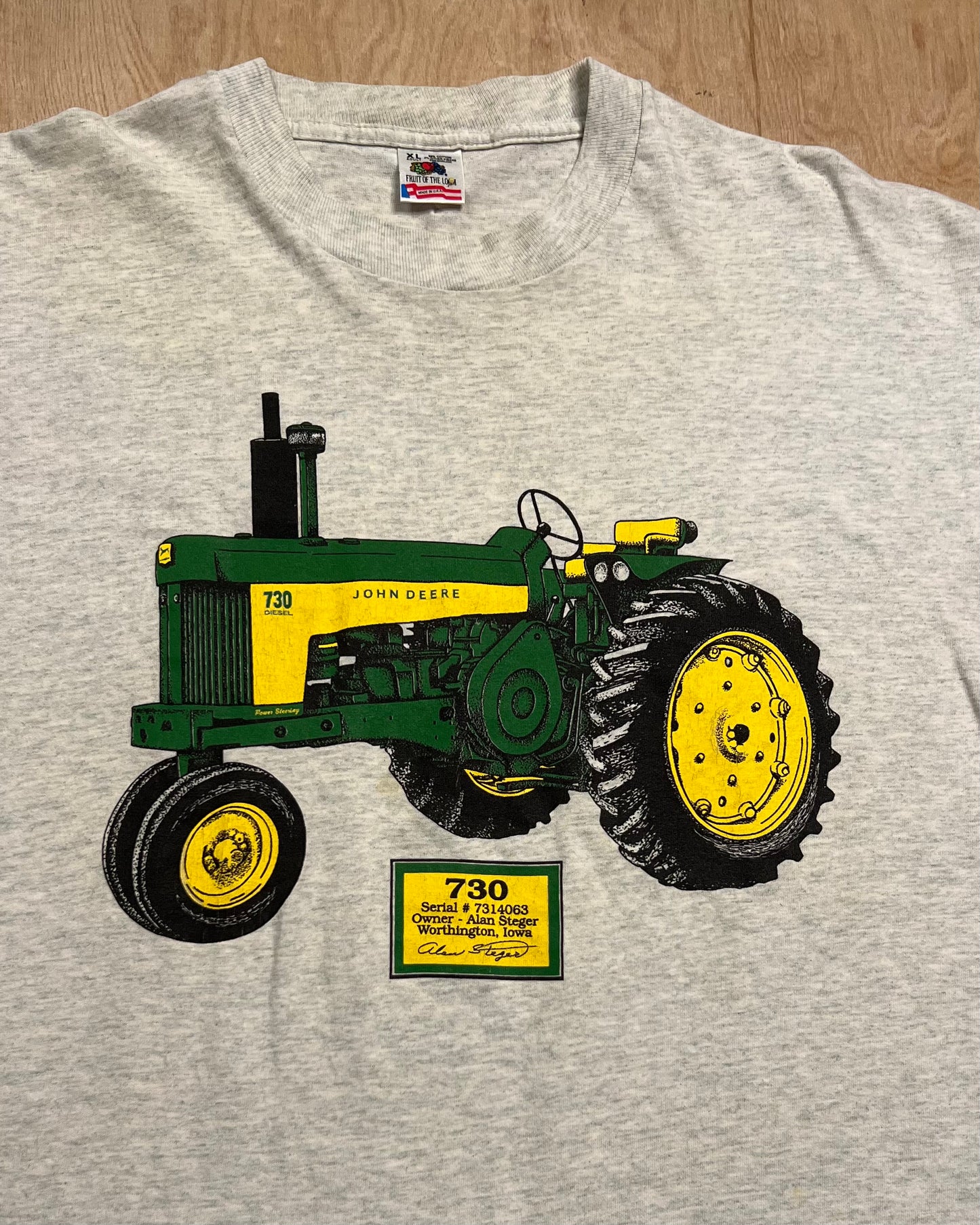 Vintage John Deere 730 Single Stitch T-Shirt