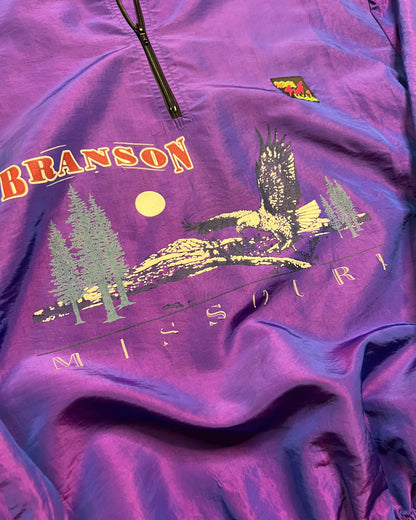 Vintage Surf Style Branson, Missouri Retro Windbreaker