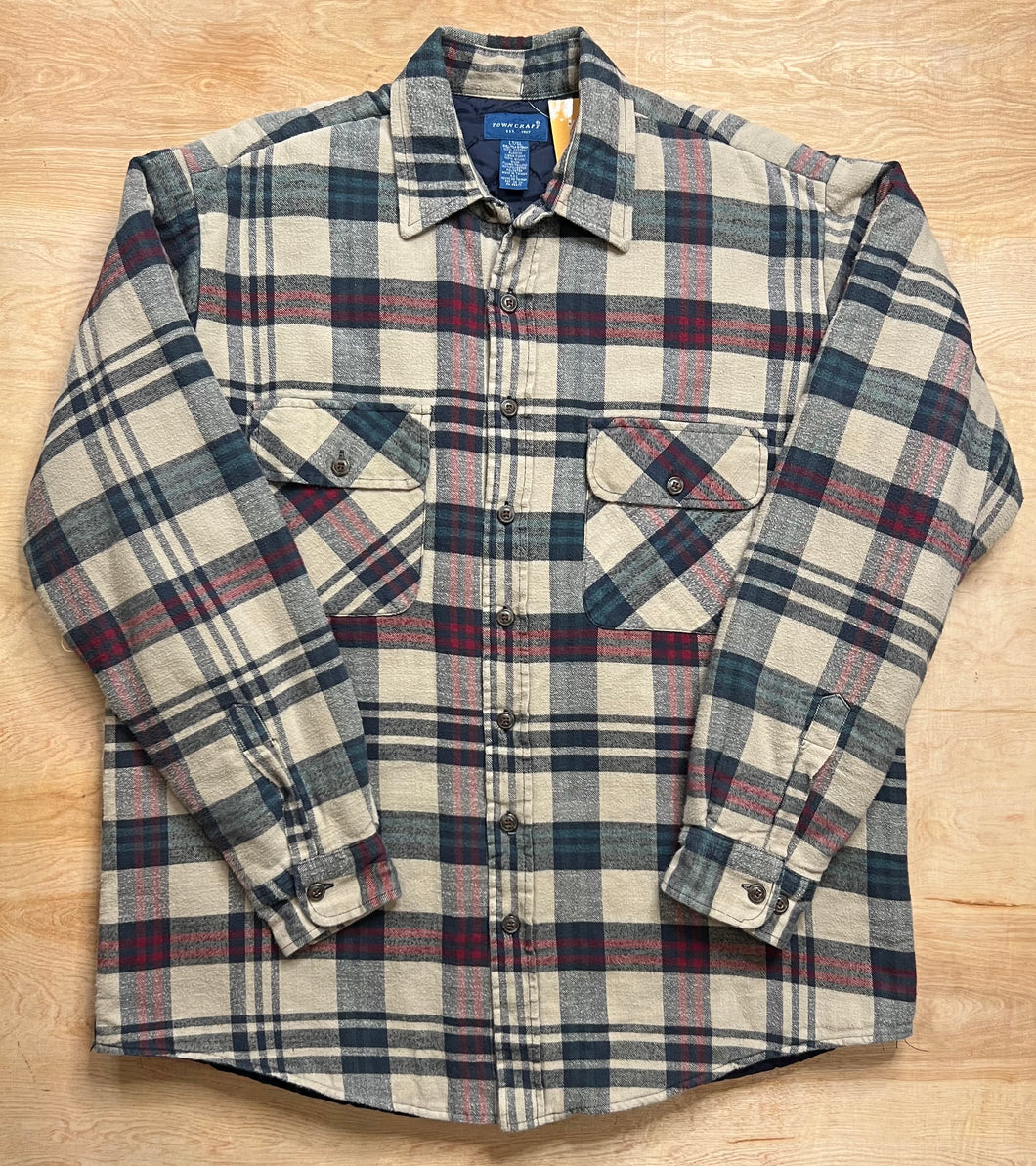 Vintage Towncraft Insulated Flannel