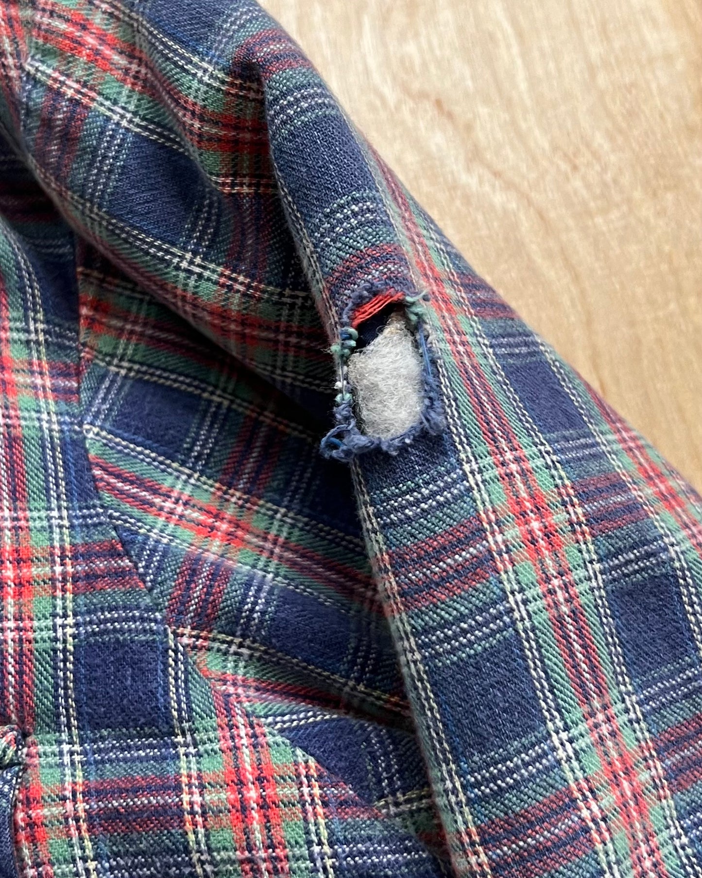 Vintage St Johns Bay Insulated Flannel