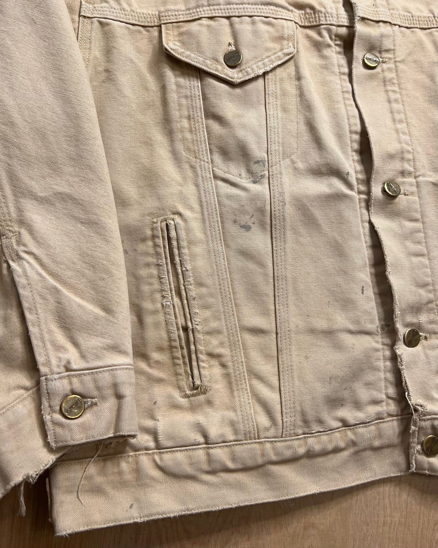 Vintage Carhartt Blanket Lined Detroit Jacket