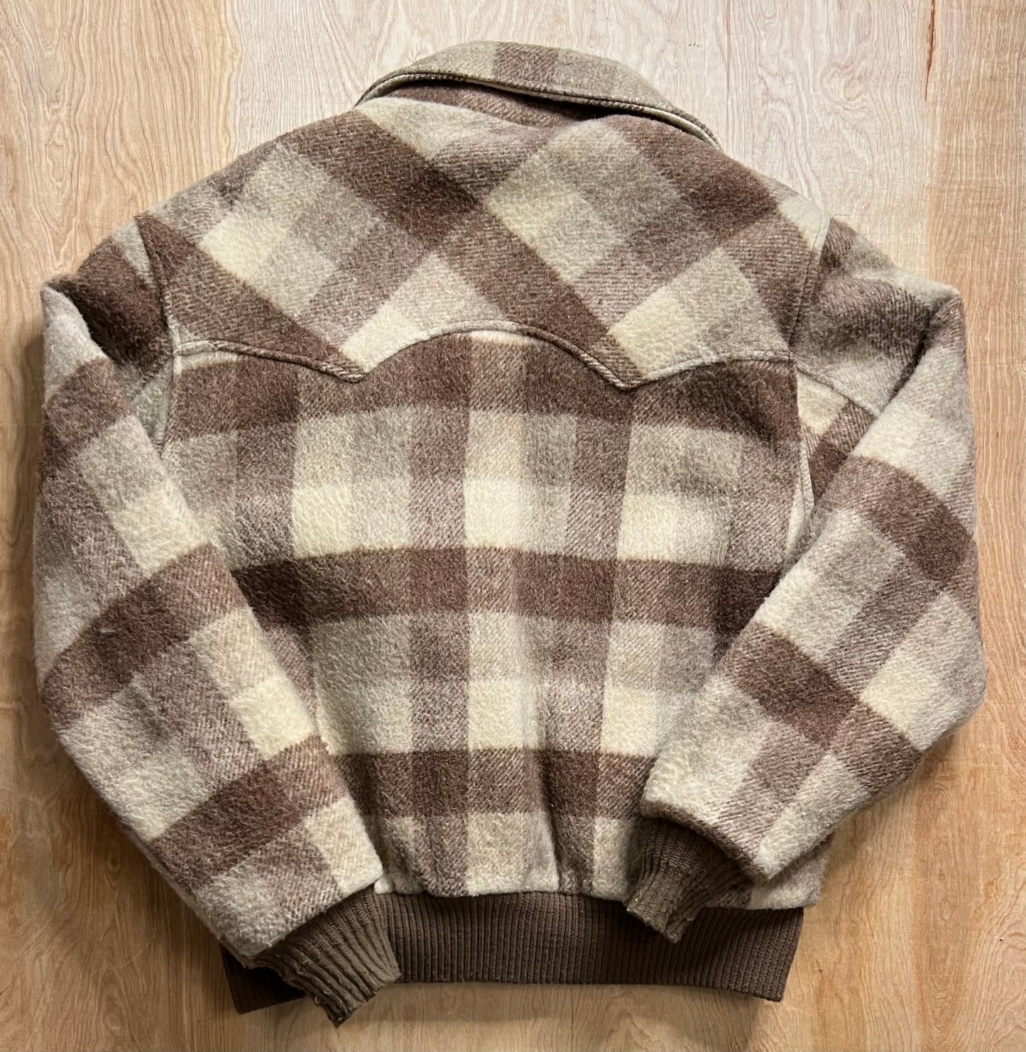 Vintage Town & Country Insulated Flannel Jacket