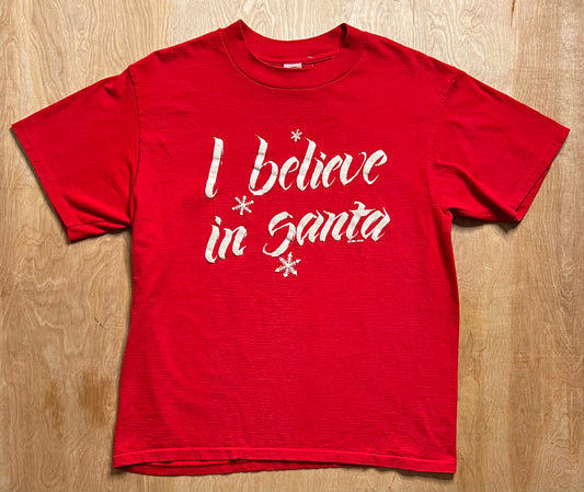 1985 "I Believe in Santa" Single Stitch T-Shirt