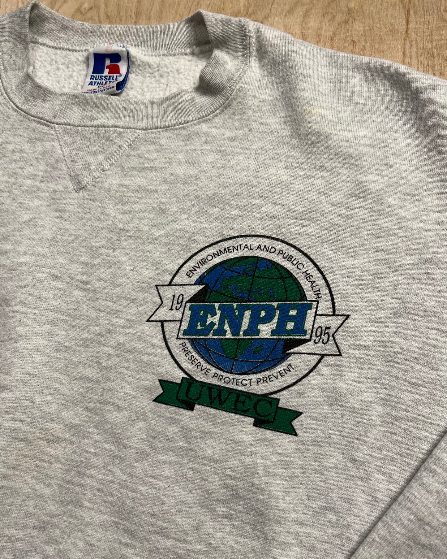 1995 UWEC Environmental and Public Health Crewneck