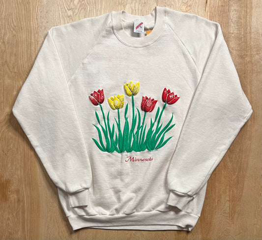 Vintage Minnesota Flowers Crewneck