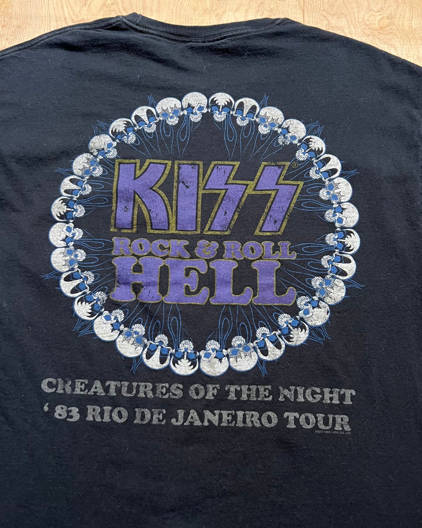 2007 Kiss "1983 Creatures of the Night" T-Shirt