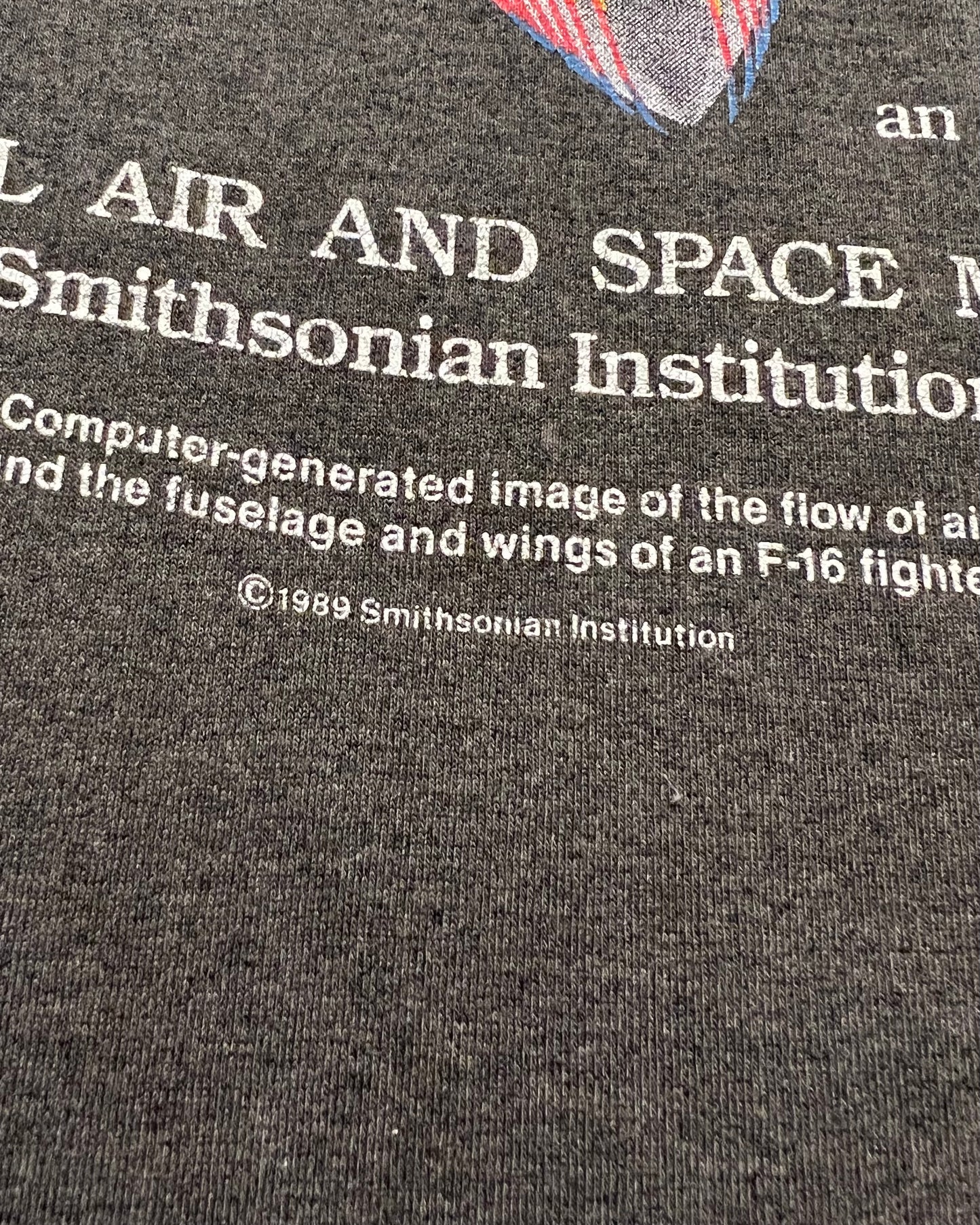 1989 "Beyond the Limits" National Air and Space Museum Single Stitch T-Shirt