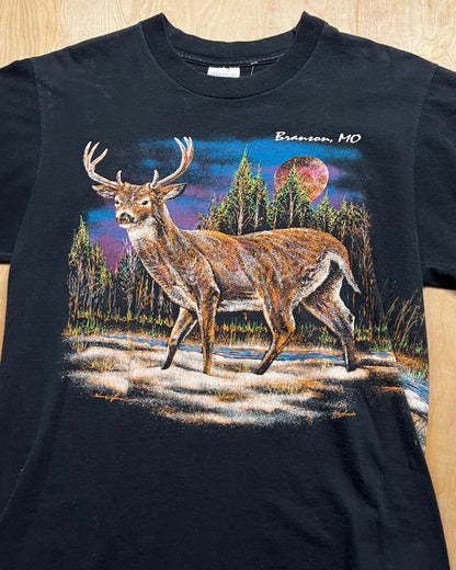 Vintage Whitetail Deer Branson, MO Single Stitch T-Shirt