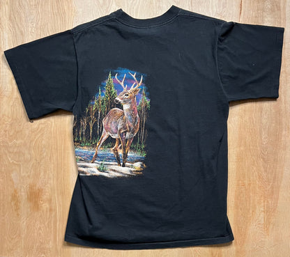 Vintage Whitetail Deer Branson, MO Single Stitch T-Shirt