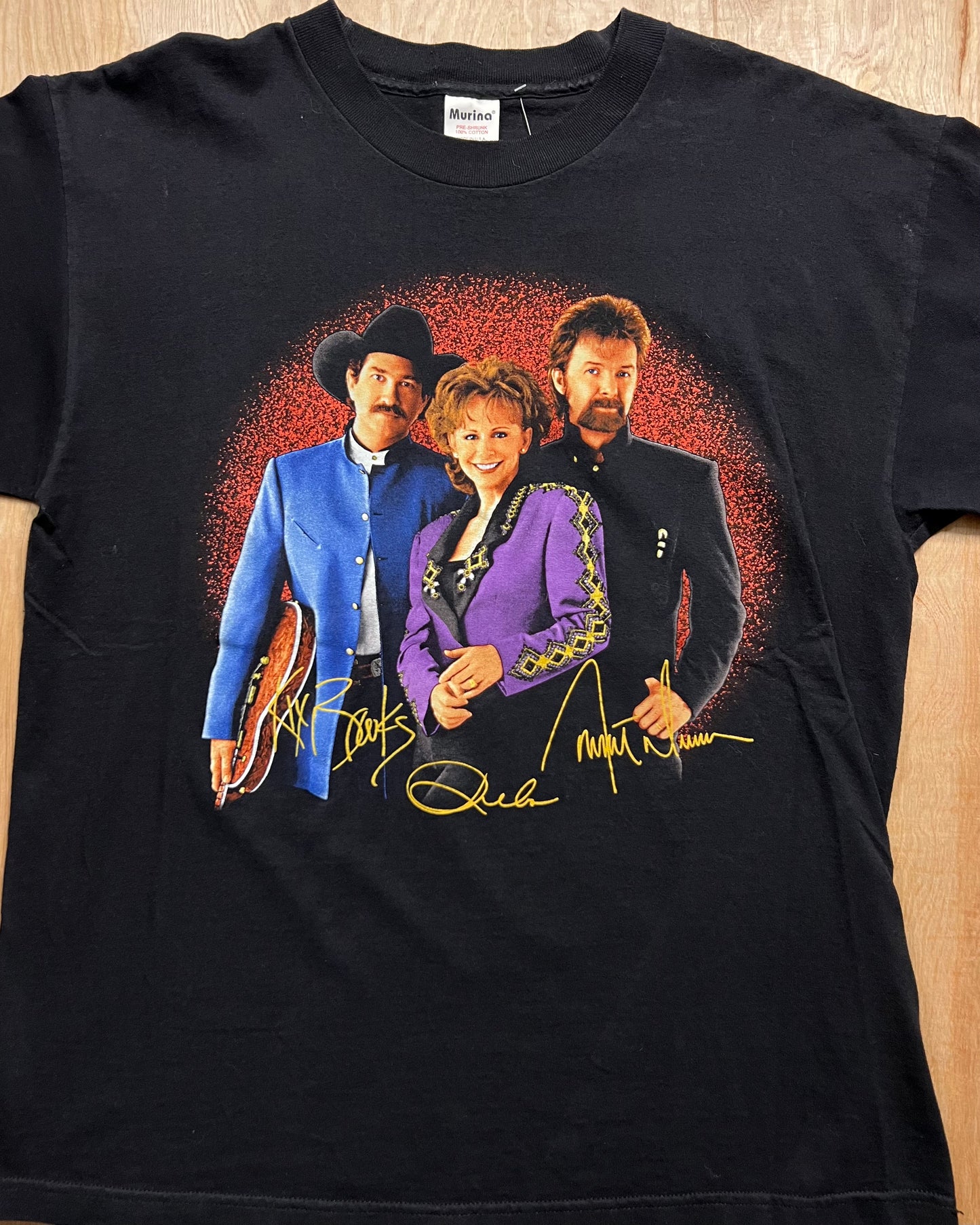 1997 Brooks & Dunn +Reba Single Stitch Tour T-Shirt