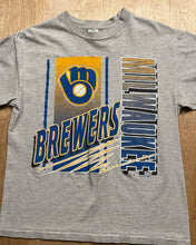 Load image into Gallery viewer, 1992 Milwaukee Brewers Logo 7 Single Stitch T-Shirt
