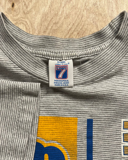 1992 Milwaukee Brewers Logo 7 Single Stitch T-Shirt