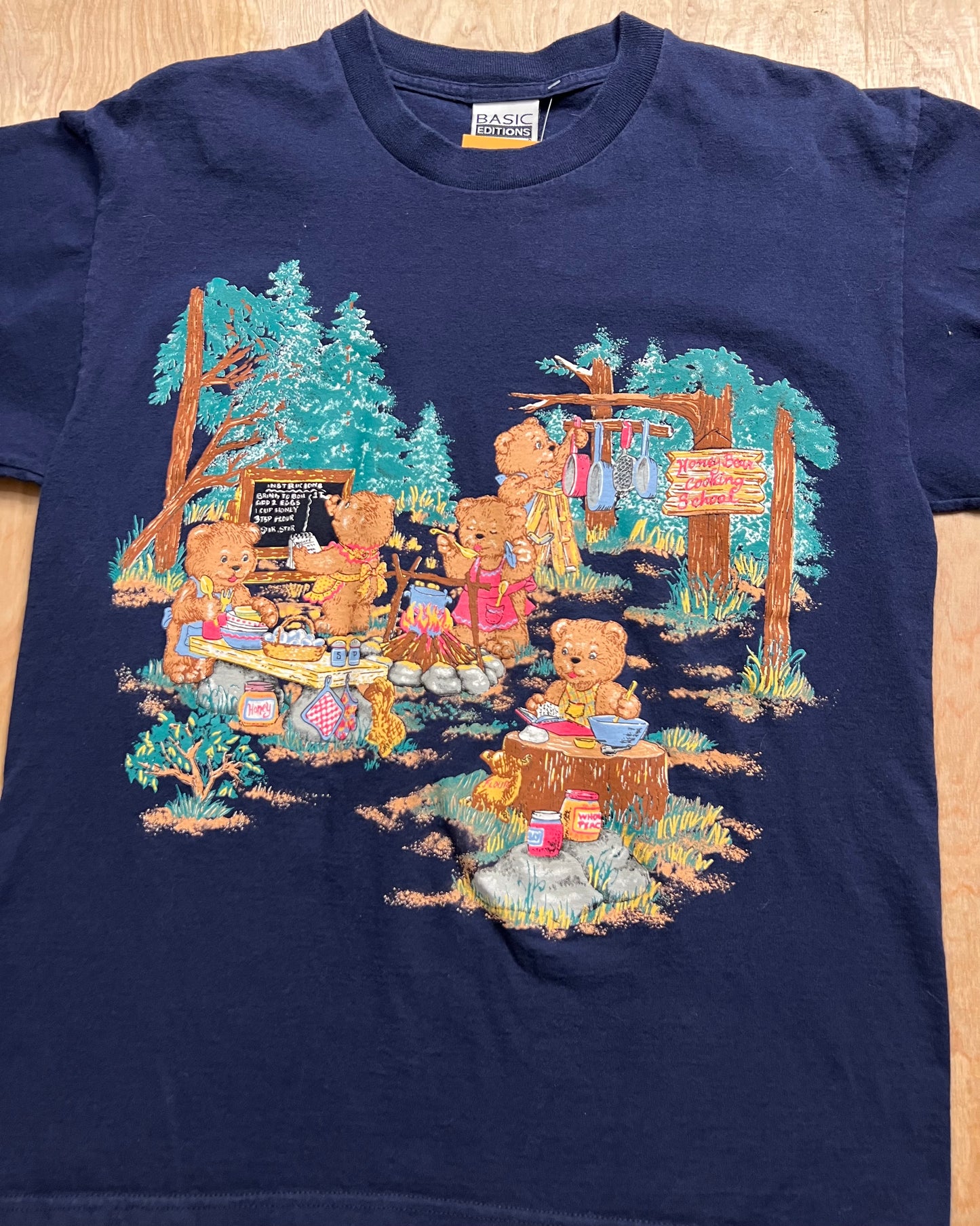 Vintage Honey Bear Cooking School T-Shirt
