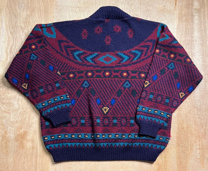 Vintage Pasta Mock-neck Sweater