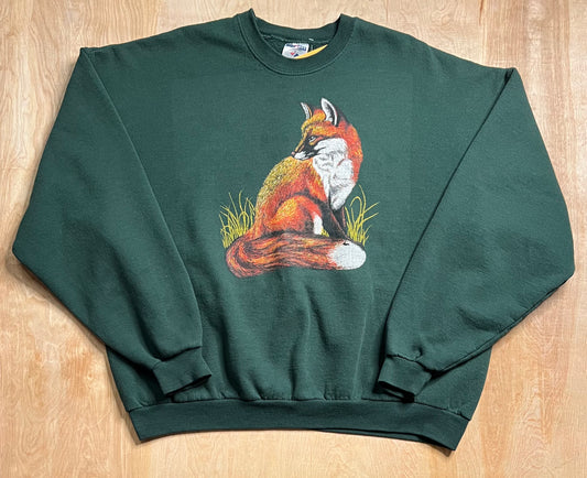 Vintage Fox Jerzees Crewneck