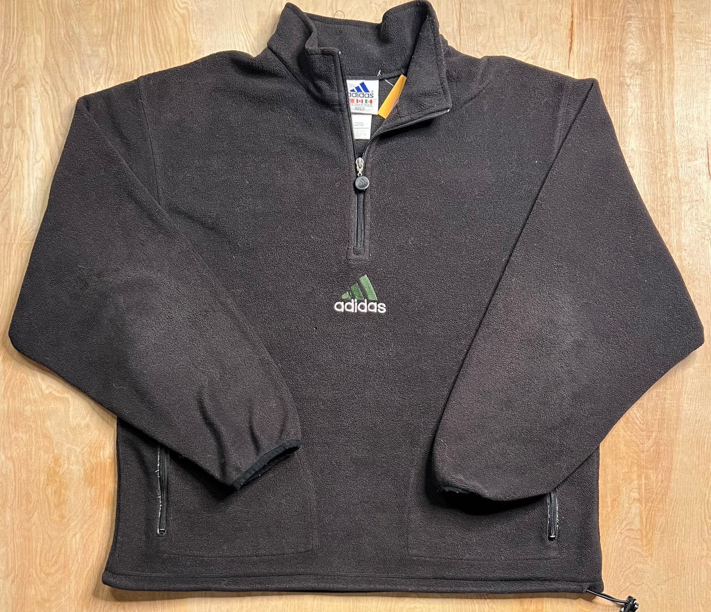 Vintage Adidas Quarter Zip Fleece