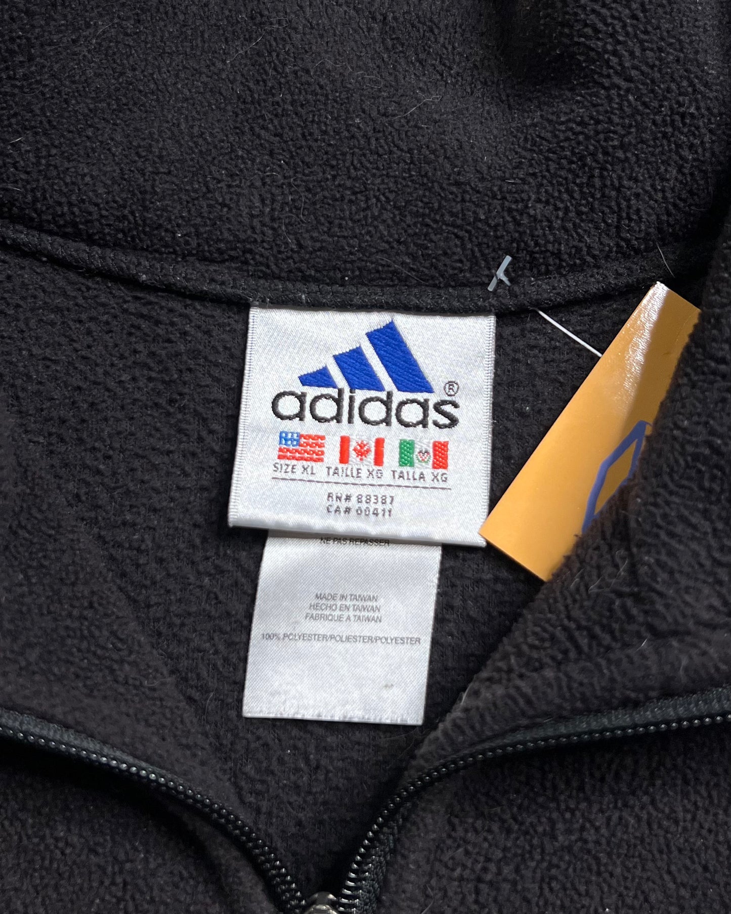 Vintage Adidas Quarter Zip Fleece