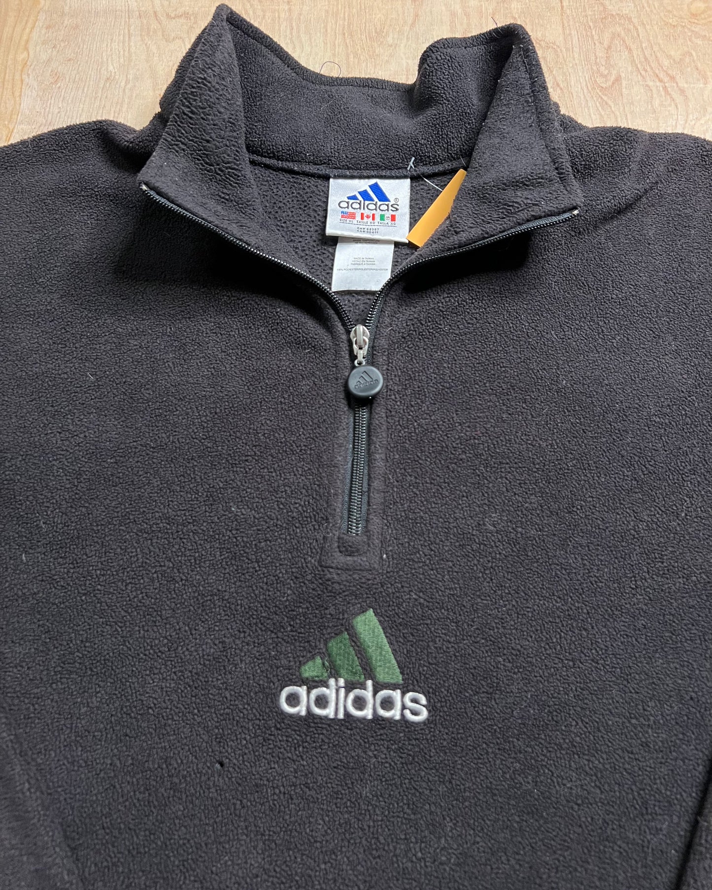 Vintage Adidas Quarter Zip Fleece