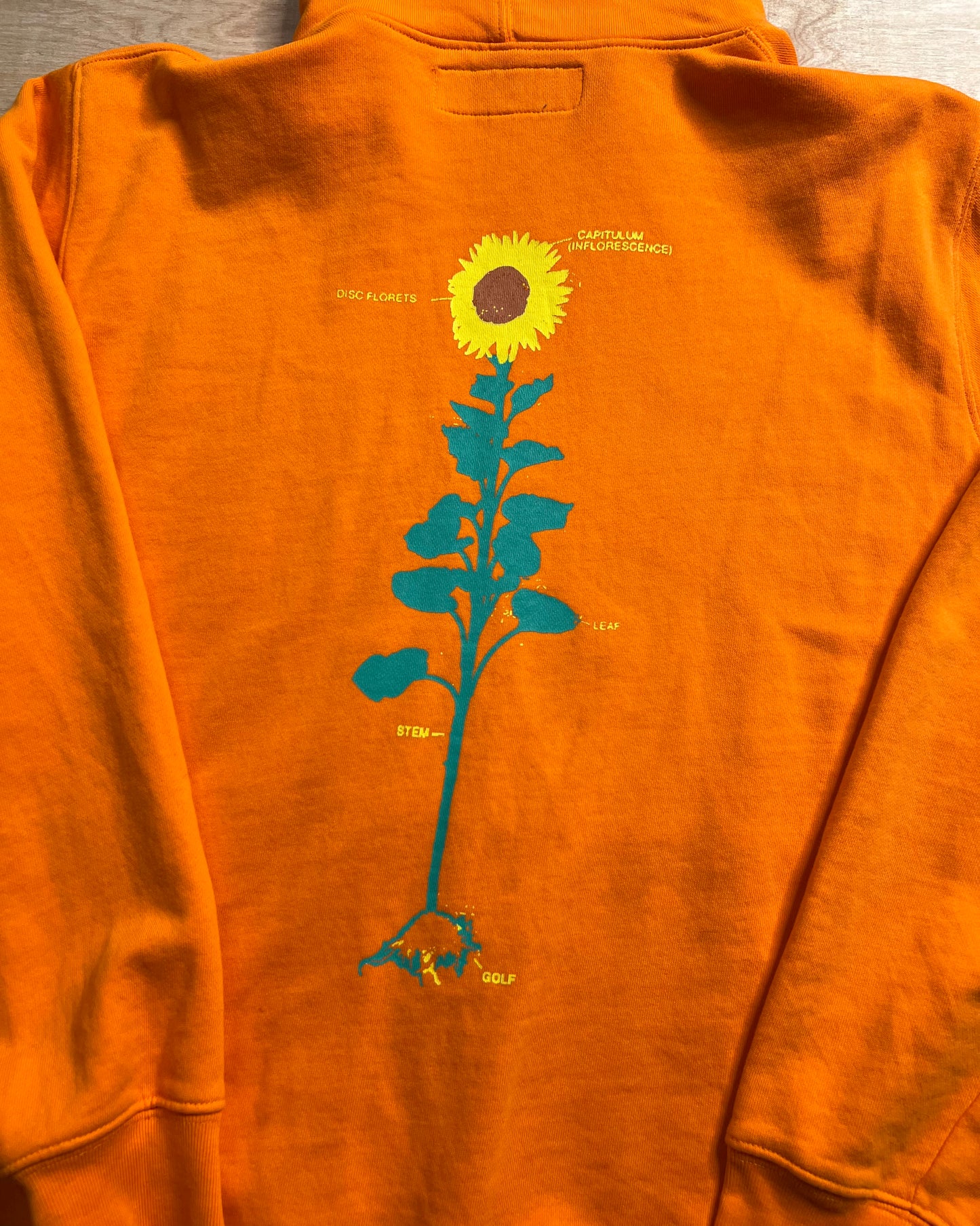 Golf wang sunflower hot sale hoodie