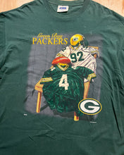 Load image into Gallery viewer, 1997 Green Bay Packers #92 X #4 Locker Room T-Shirt
