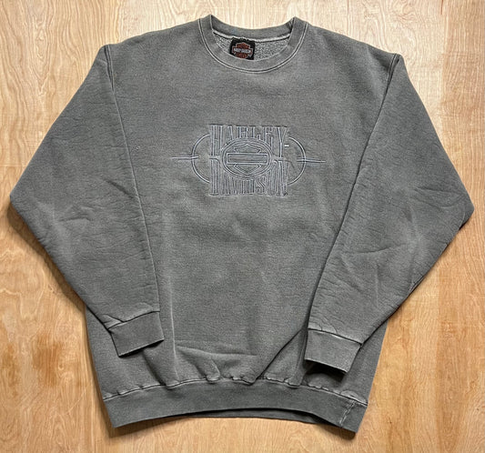 1990's Harley Davidson Powertrain Operation Waukutosa, WI Crewneck