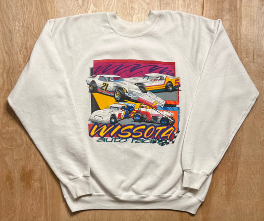 1992 Wissota Auto Racing Crewneck