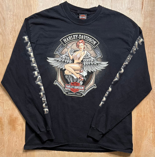 Harley Davidson "Americas Finest" Long Sleeve Shirt