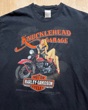 Load image into Gallery viewer, Harley Davidson Knucklehead Garage Yellowstone Montana T-Shirt
