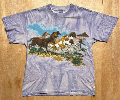 Vintage Horses Tie Dye T-Shirt