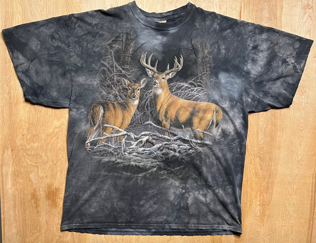 Vintage The Mountains Whitetail Deer T-Shirt
