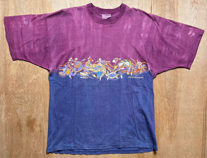 Vintage Australia Dreamtime Hunter Single Stitch T-Shirt