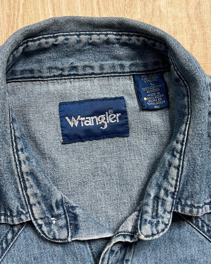 Vintage Wrangler Snap Button Flannel