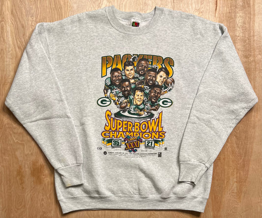 1997 Green Bay Packers Super Bowl Champions Crewneck