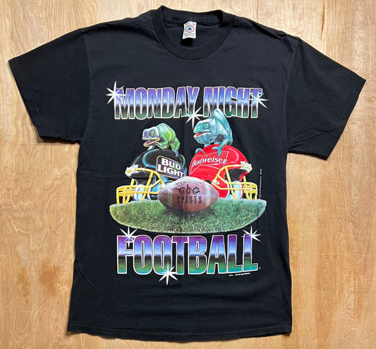 1997 Monday Night Football Budweiser x Bud Light Lizards T-Shirt