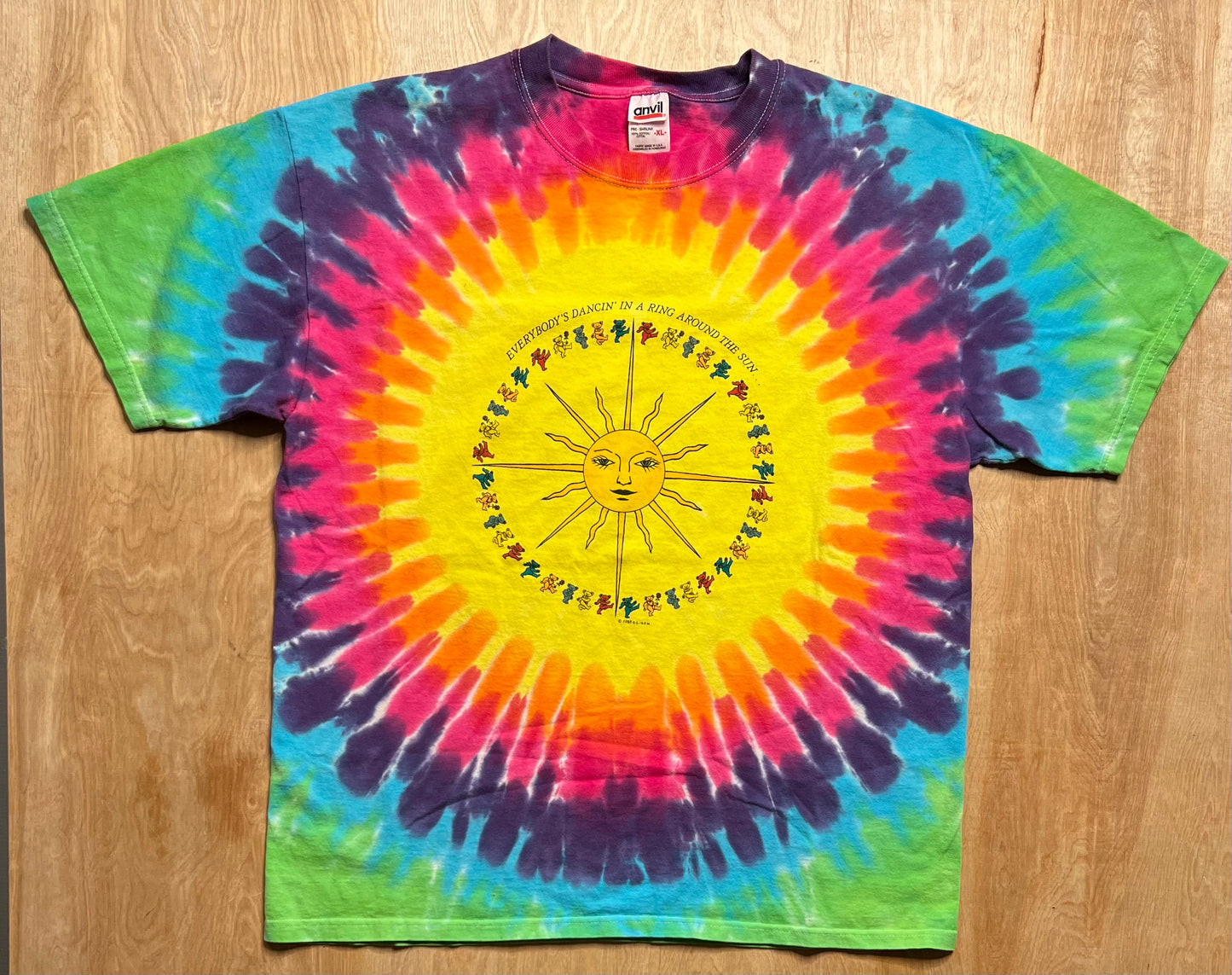 Vintage Grateful Dead " Everybody's Dancin' In A Ring Around The Sun" T-Shirt