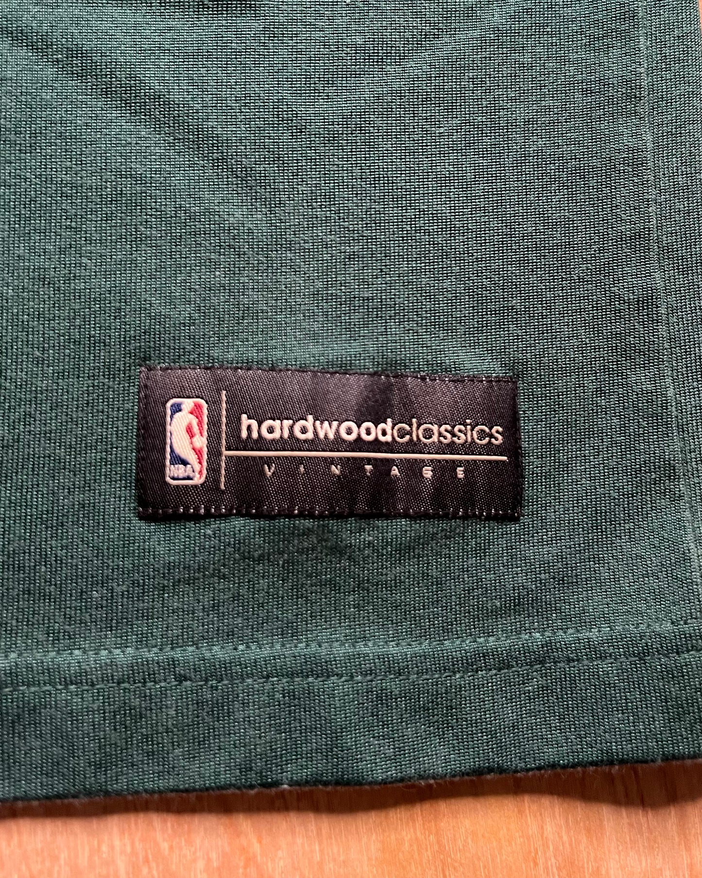 Milwaukee Bucks Kareem Abdul-Jabbar Reebok Hardwood Classics T-Shirt