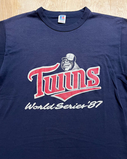 1987 Minnesota Twins World Series Single Stitch T-Shirt