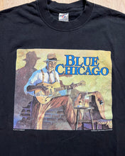 Load image into Gallery viewer, Vintage Blue Chicago T-Shirt
